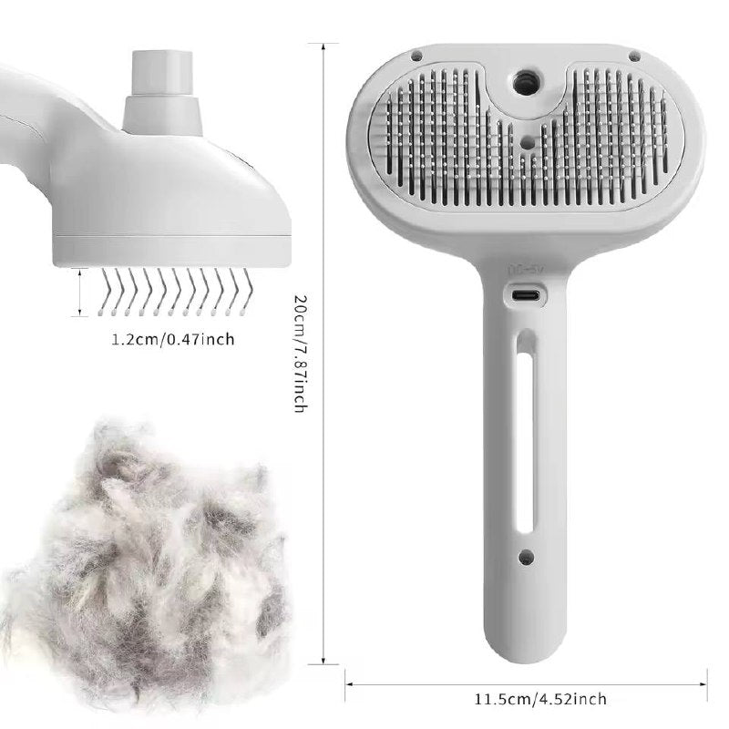 Paws & Claws™Spray Cat Brush for Shedding