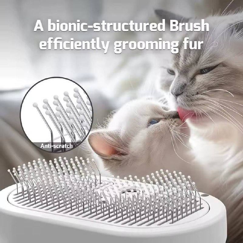 Paws & Claws™Spray Cat Brush for Shedding