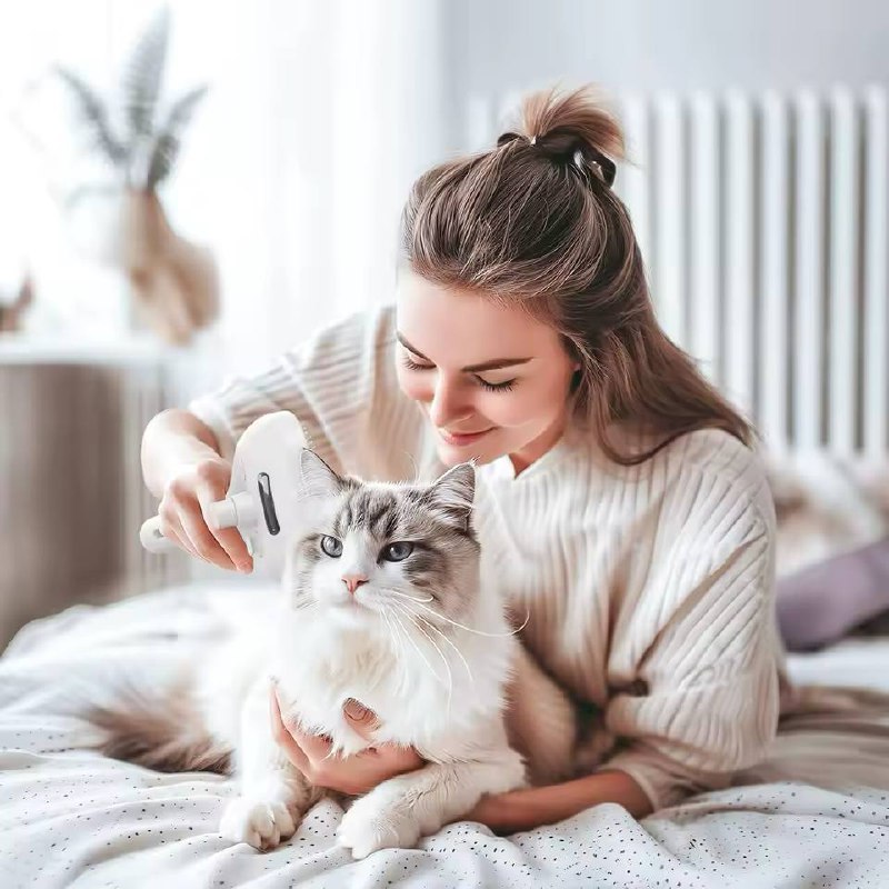 Paws & Claws™Spray Cat Brush for Shedding