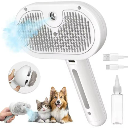 Paws & Claws™Spray Cat Brush for Shedding